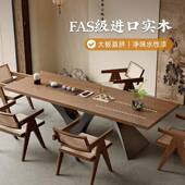 新中实木茶桌椅ERO组合宋代美学家用茶室办公式 室接泡茶台20待2新