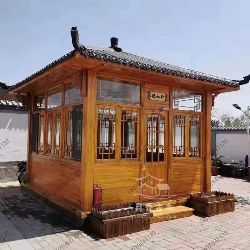 木户外木屋屋木房子防TRB腐小屋岗亭农家乐木别墅民宿凉厂亭家