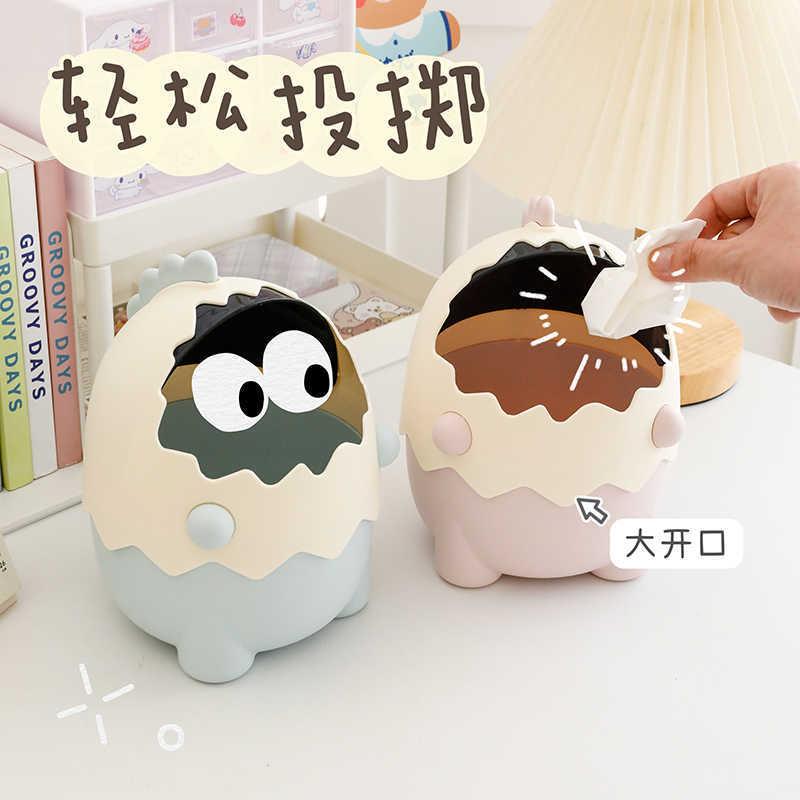 小恐龙家用垃创圾桶男收孩纳桶桌儿面意儿童大容量童房ltao1022厨
