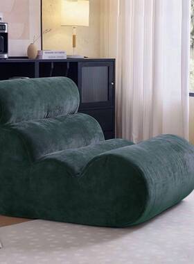 客真空压缩单22329人毛沙发中古风毛虫小型厅卧室躺卧休户闲懒人