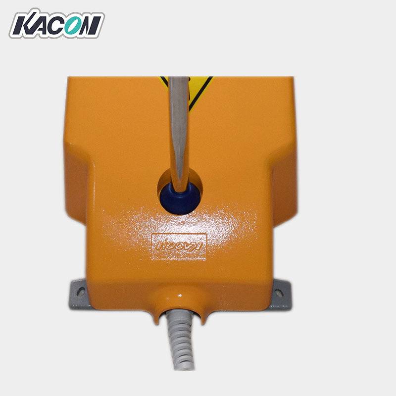 现货 kacon凯昆HRF-HD5NX-RE提杆冲床剪板机折弯机脚踩开关