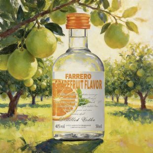 源头代工厂供应链柚子伏特加40%vol便利店调酒DIY洋酒 活动价