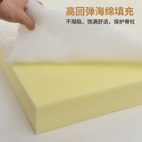华夫格亘卓床头软包粘靠背悬浮榻榻大靠枕米床头靠垫自免洗垫皮革