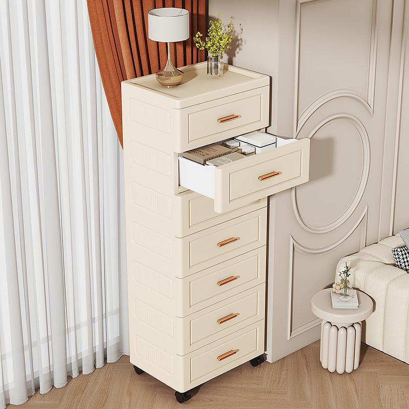 收纳柜抽屉地塑料家CT550式用储物柜卧室五柜斗客厅落多层床头置