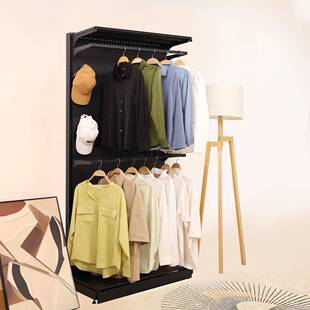 956寝居衣洞洞板落地柜金属架户外装备潮流置物架电竞安房五金体