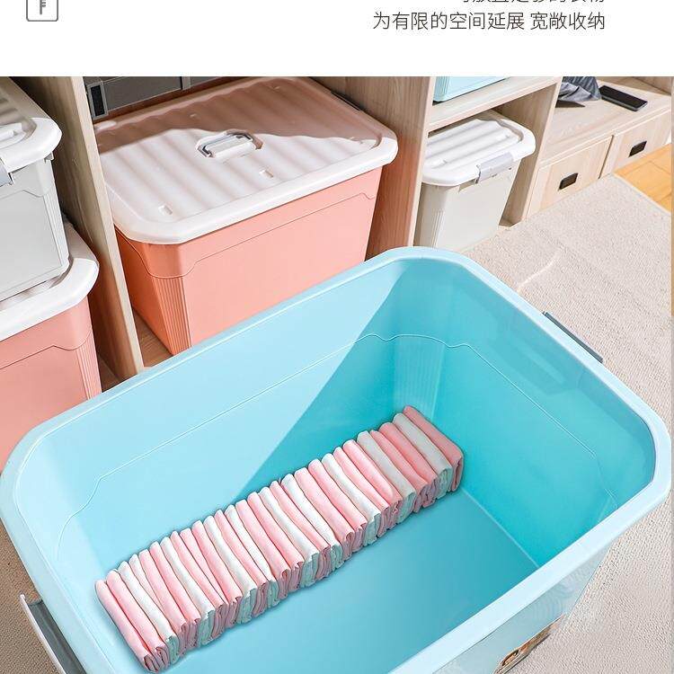 料加厚收纳箱塑特大号家用985衣服整理玩盒储子物筐容量周转具箱