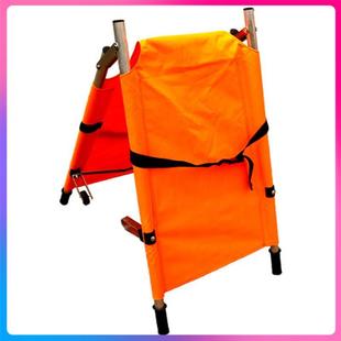 不锈钢折叠担架易急救简急救担架MOI床护救车上车担带轮布担架架