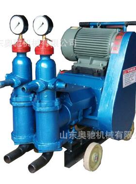BW90/5坑注浆泵双缸双往复式活塞道BW90/5双泵施液工双缸注浆机