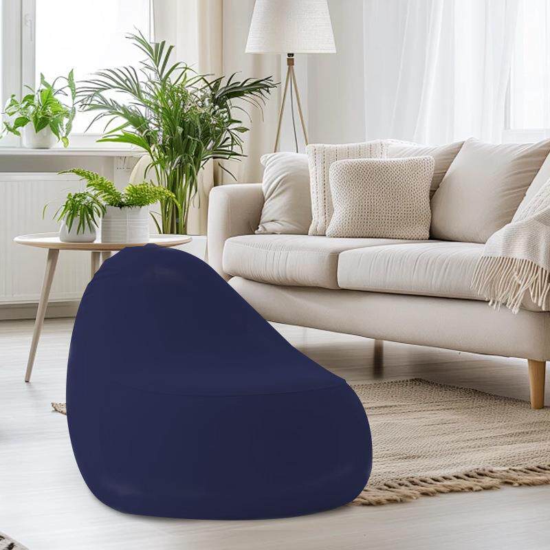 S02力梨形懒人沙发艺豆袋弹罩可套布拆洗外层S02套不掉色可替换外