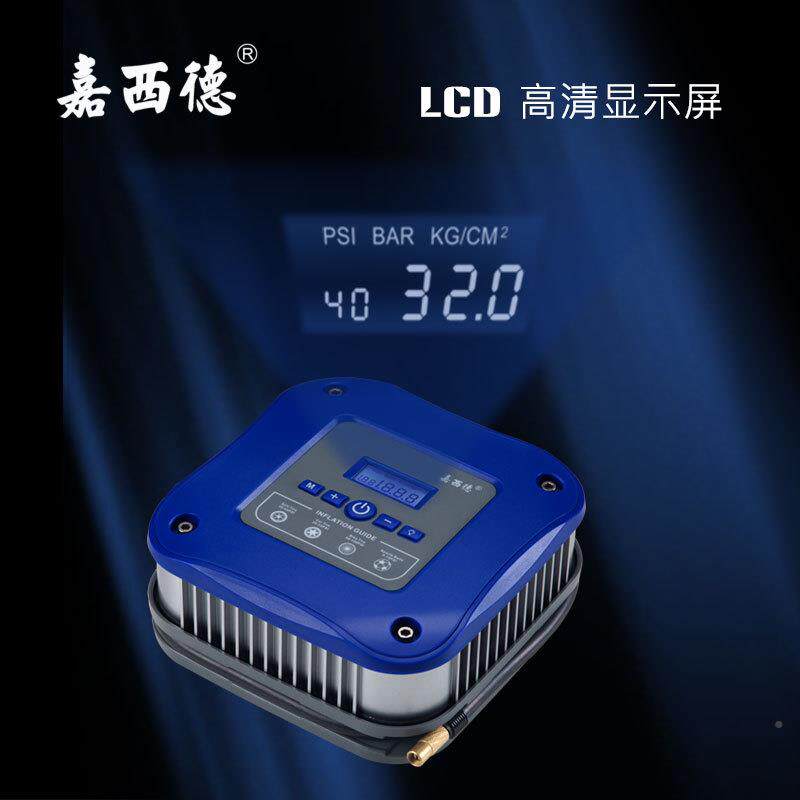 嘉西德车汽式载充气泵车胎打EEX气泵便携12V小车用多轮功能电动气