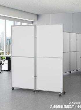 推拉车间酒店挡板活隔断工厂折53885移屏动可叠风高办公室墙隔断