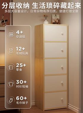 架物书架YIC落置地简易家用多层客厅柜小子储物柜窄缝靠墙边收纳