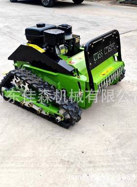农控用小型智JUR能遥遥履带式绿割草机园林市政化汽油柴油控碎草