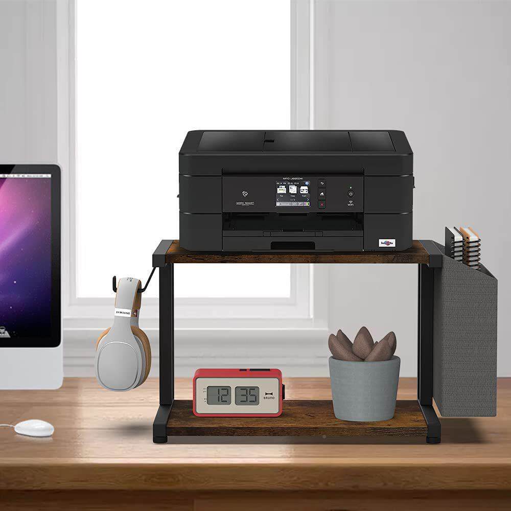 热销款带层存储动袋家办公庭室桌面230收纳架2简约桌面移打印机支