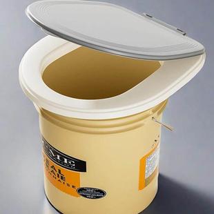 农村马桶坐便圈便携老人移动坐便简易临时厕所带盖旱厕通用神器