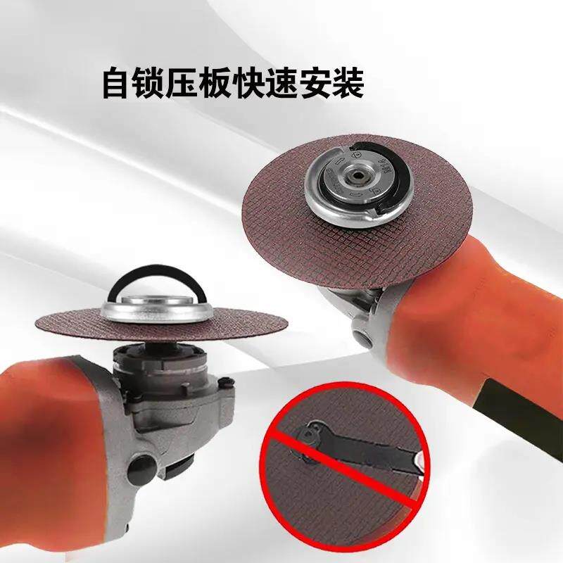 升级款角磨机压板通用M10碳钢快锁螺母可携式安装拆卸角磨快装压