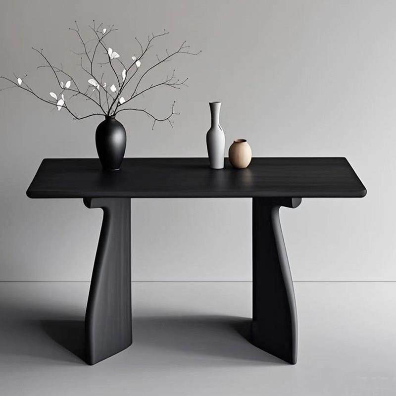 实木玄关桌简约入户正对门极窄靠墙端景台门厅走廊条案条案玄关台