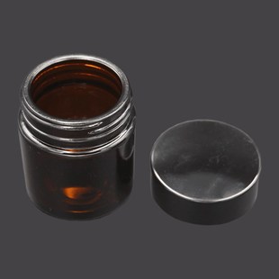 棕色土壤VOC样品瓶广口取样土样直口有机玻璃采样瓶PTFE衬垫120ml