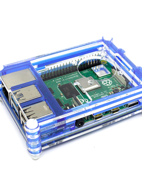 树莓派4B 9层亚克力外壳 九层 Raspberry pi 4代 可安装风扇 直拍