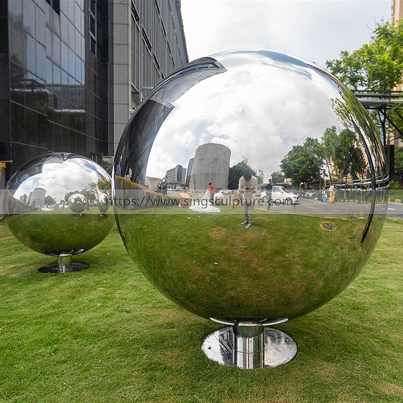 铁 201 304 316L不锈钢z空心大圆球广场公园摆饰装饰球摆件定制