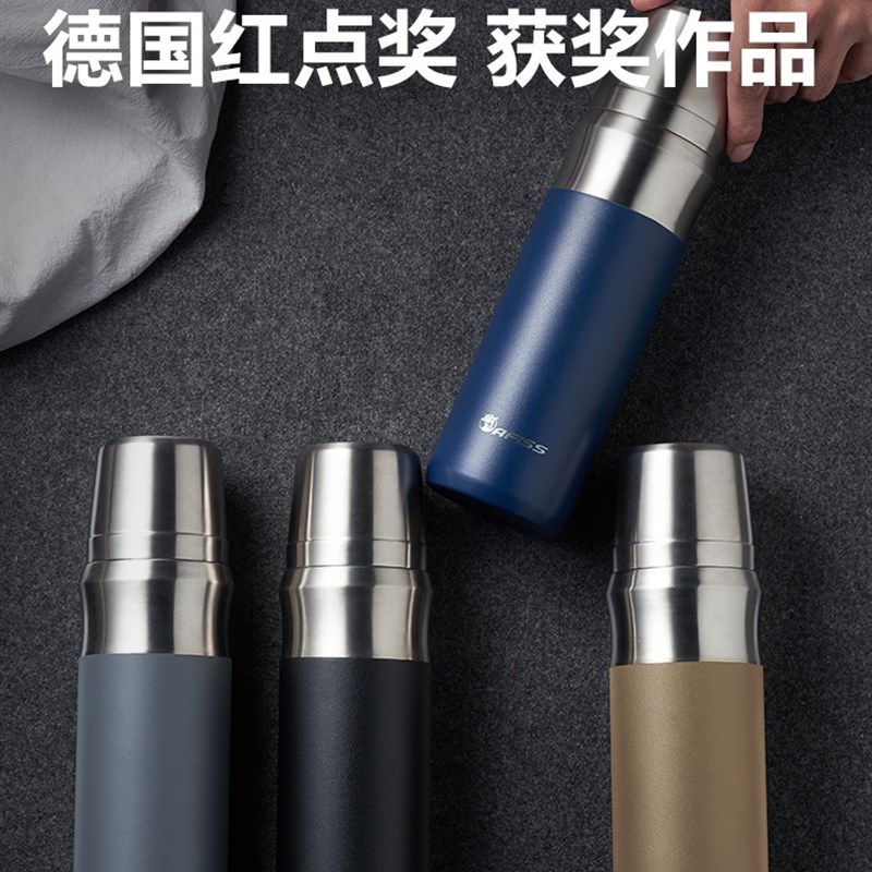 全钢316不锈钢保温杯男士高档杯大容量可携式户S外水壶泡茶水杯子