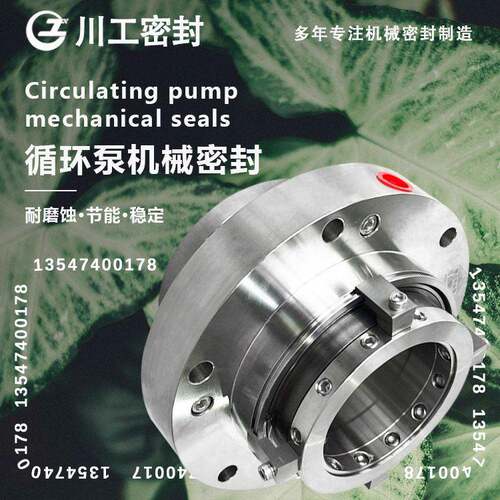 ZWSG川工密封-100-U136U3EGF/U3U3E 耐腐机械密封 ZWSG00--UU6VGT