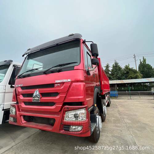 重型翻斗翻斗运输车371沃马496力豪自卸引运输 车牵后八自卸运输
