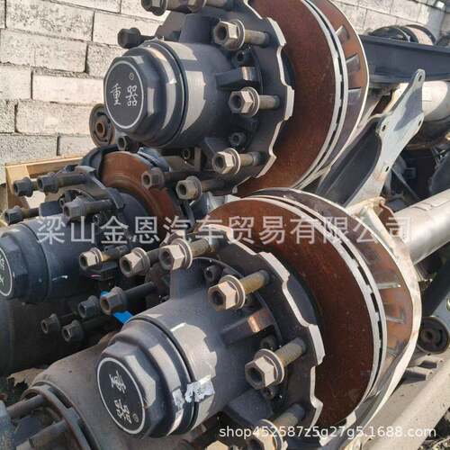 非洲二手重载卡发动机 136吨1吨车桥动后车桥驱 车渣土888后八轮