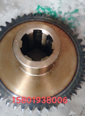 皖南机床厂X6132 X5032B铣床配件齿轮Z43/M4花键6-45*12磨齿40cr