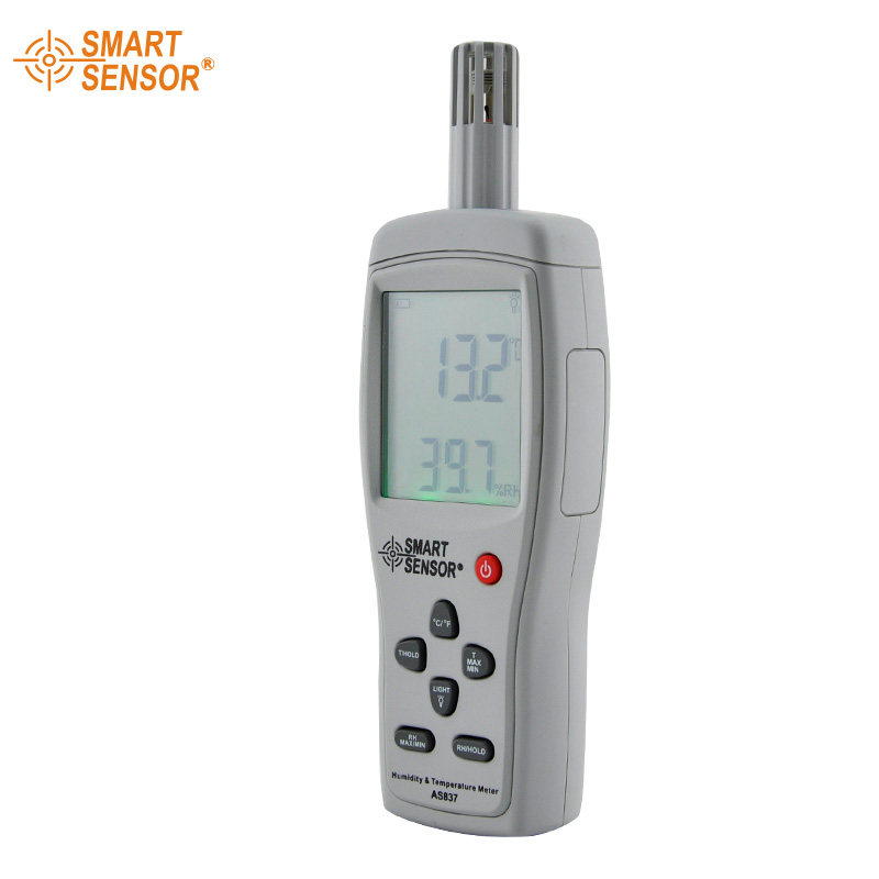 希玛AS837/AS847工业级温湿度计电子数显温度湿度仪手持式测试仪