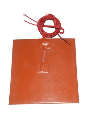 link cnc 3D打印机配件方形背胶硅胶加热垫100x100mm发热片