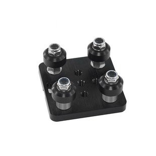 2040铝型材滑轮 Slot迷你五轮盘 欧标2020滑车 3D打印机配件