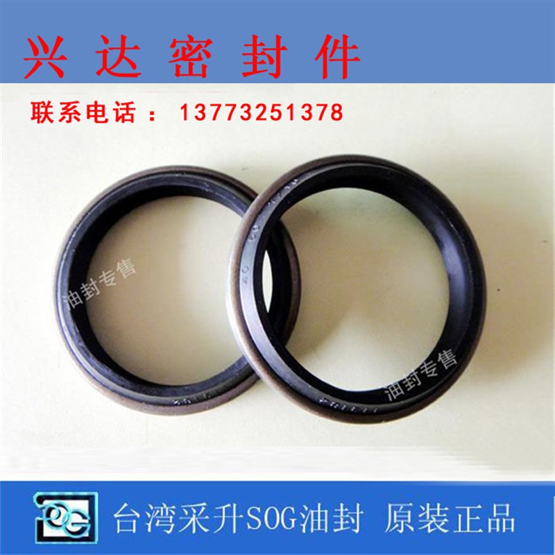 台湾进口SOG DKB外铁壳防尘骨架油封260*285*12/19密封圈