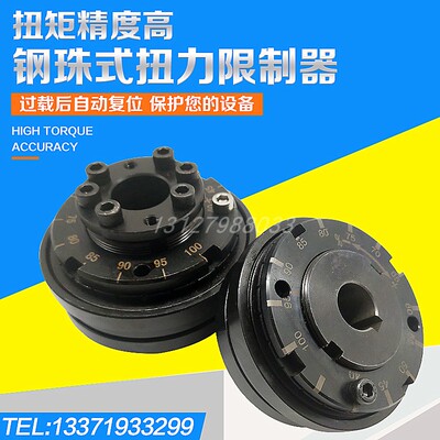 TSC钢球式扭力扭矩限制器AQ0123456胀套过载保护器安全离合器