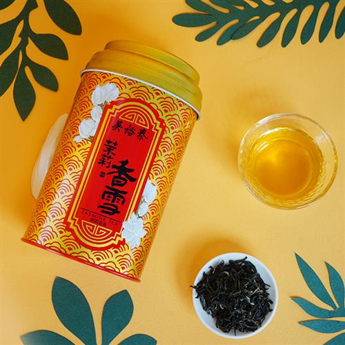 吴裕泰七窨浓香中华老字号香雪茉莉花茶80g