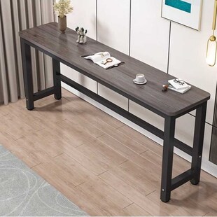 定制书桌宽25/30/35/45/60cm床边收纳置物桌简易X靠墙夹缝窄桌子