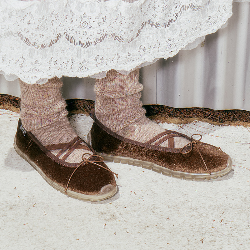 RockfishWeatherwear春季时尚轻便复古天鹅绒平底玛丽珍鞋女鞋,女鞋,玛丽珍鞋,淘宝优惠券,粉丝福利购,淘宝优惠卷