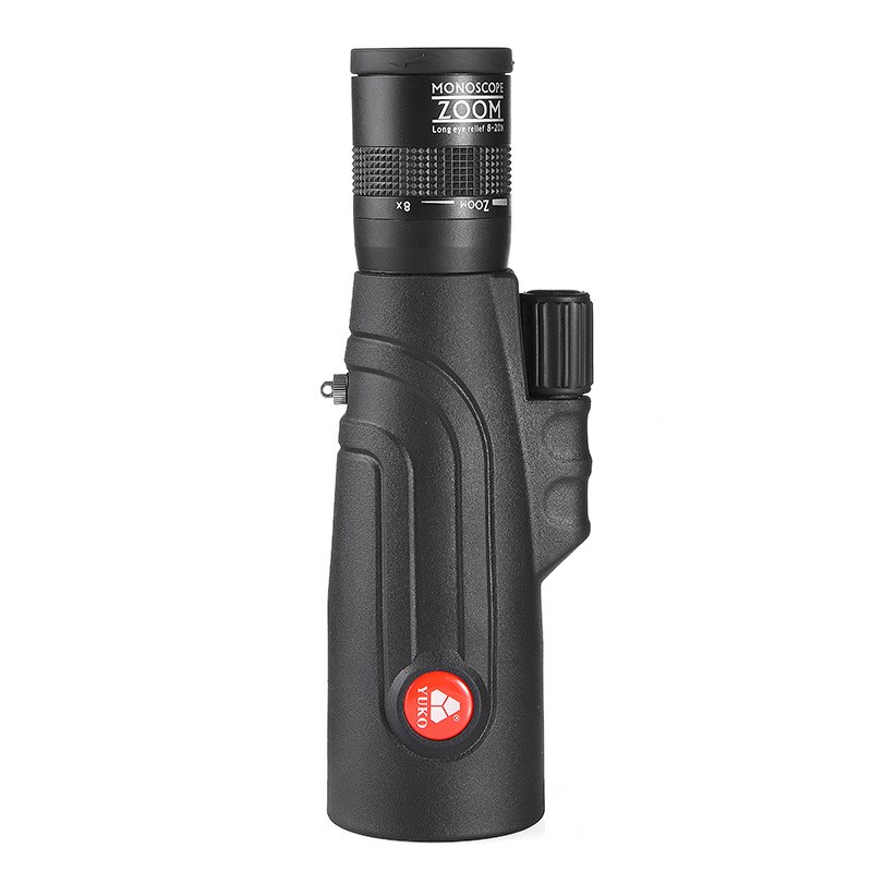 YUKO单筒望远镜高倍高清夜视便携8-20x50连续变倍手机拍照望远镜