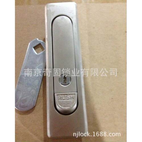 RV-245-3机柜锁 MS735配电箱锁具 机箱铰链 摇把机箱门锁