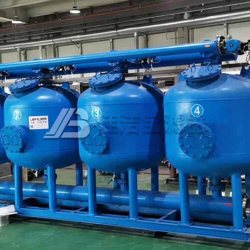 园林绿化浅层砂过滤器 100方/小时循环水旁滤装置