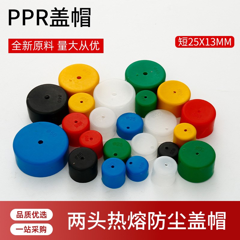 PPR管帽 塑料管子套 水暖管件配件 PPR塑料管帽 防尘盖帽