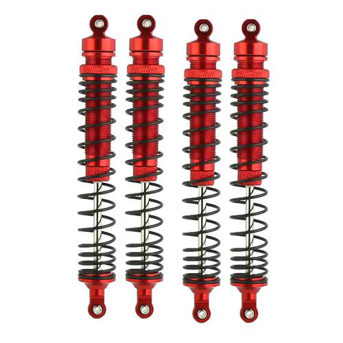 RSRC Axial 1/8 YETI XL大脚铝合金升级件 前后通用避震器长150mm