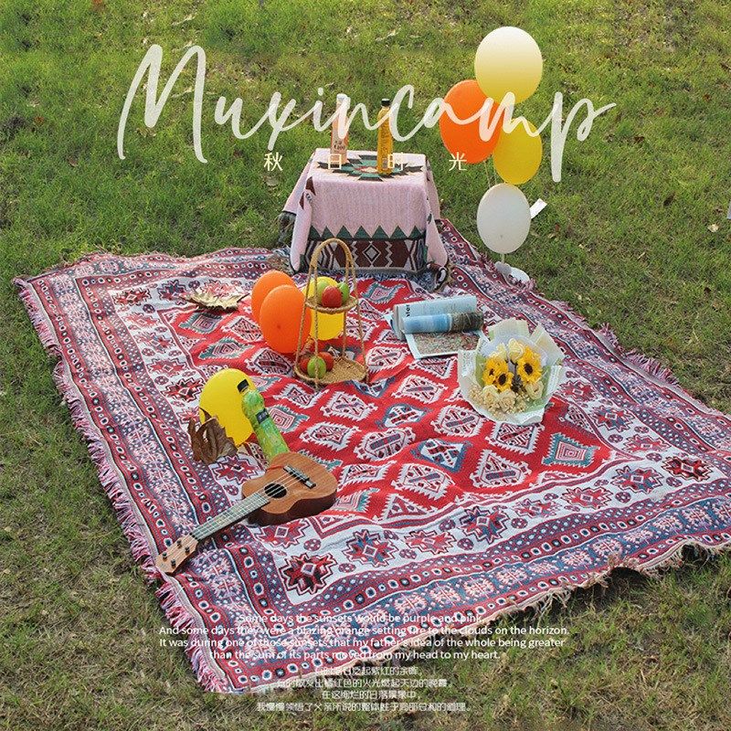 民族风野营户外露营桌布装饰气氛拍照毯子出口沙滩海边野餐台布,运动/瑜伽/健身/球迷用品,其他运动护具,淘宝优惠券,粉丝福利购,淘宝优惠卷