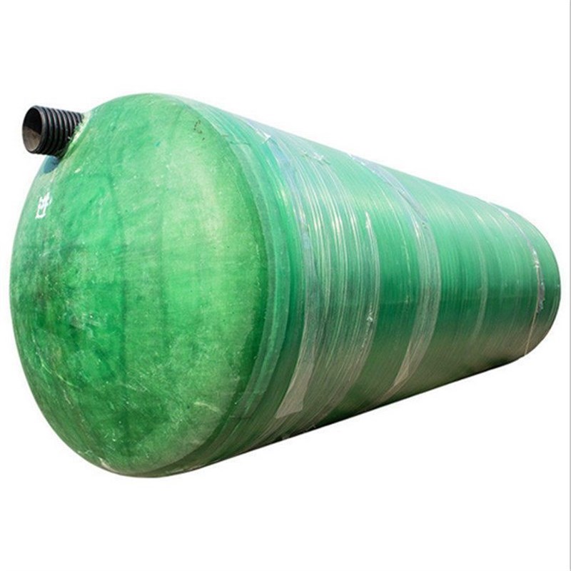 玻璃钢化粪池玻璃纤维缠绕隔油池三格式化粪池农村厕所改造沉淀