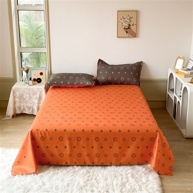 床单单件学生宿舍床单1.8m2.0米夏季简约双人床单被单1.5单人床单