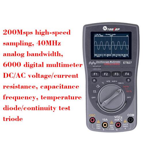 ET827示波器万用表二合一40MHz示波频率 Oscilloscope multimeter
