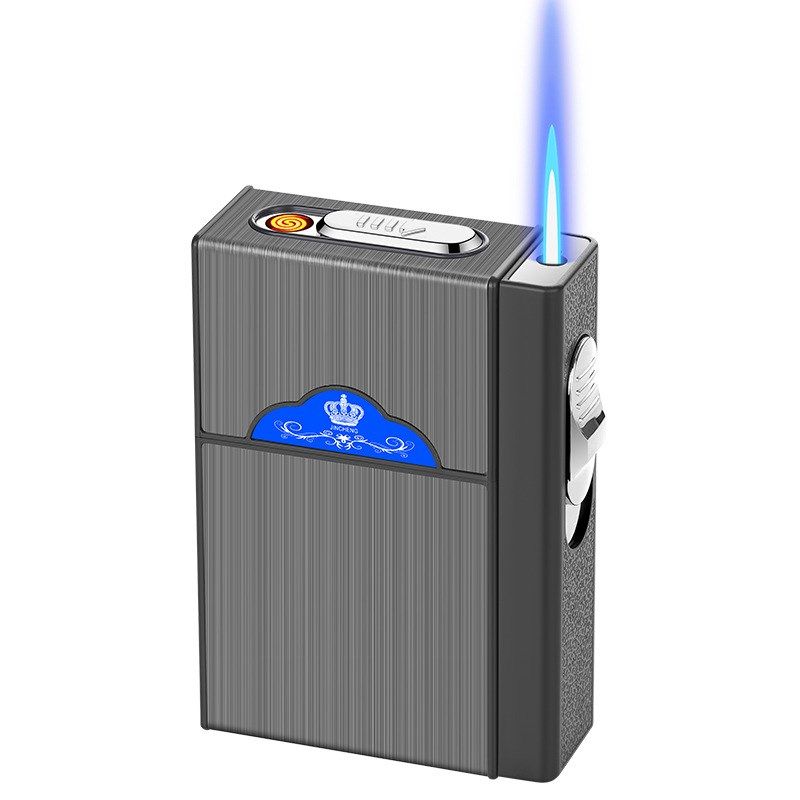 创意双用粗烟20只大容量烟盒充气充电钨丝二合一多功能三用烟盒,户外/登山/野营/旅行用品,打火机,淘宝优惠券,粉丝福利购,淘宝优惠卷