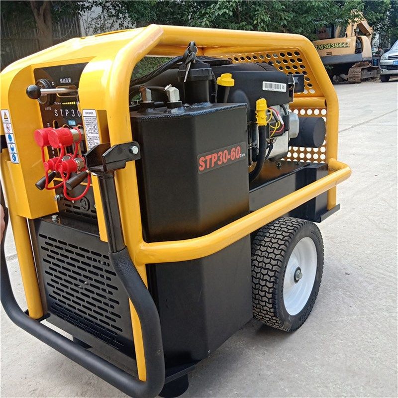 液压动力站带动破碎镐冲击频率大 渣浆泵4寸排污量大 带液压链锯,机械设备,其他机械设备,淘宝优惠券,粉丝福利购,淘宝优惠卷