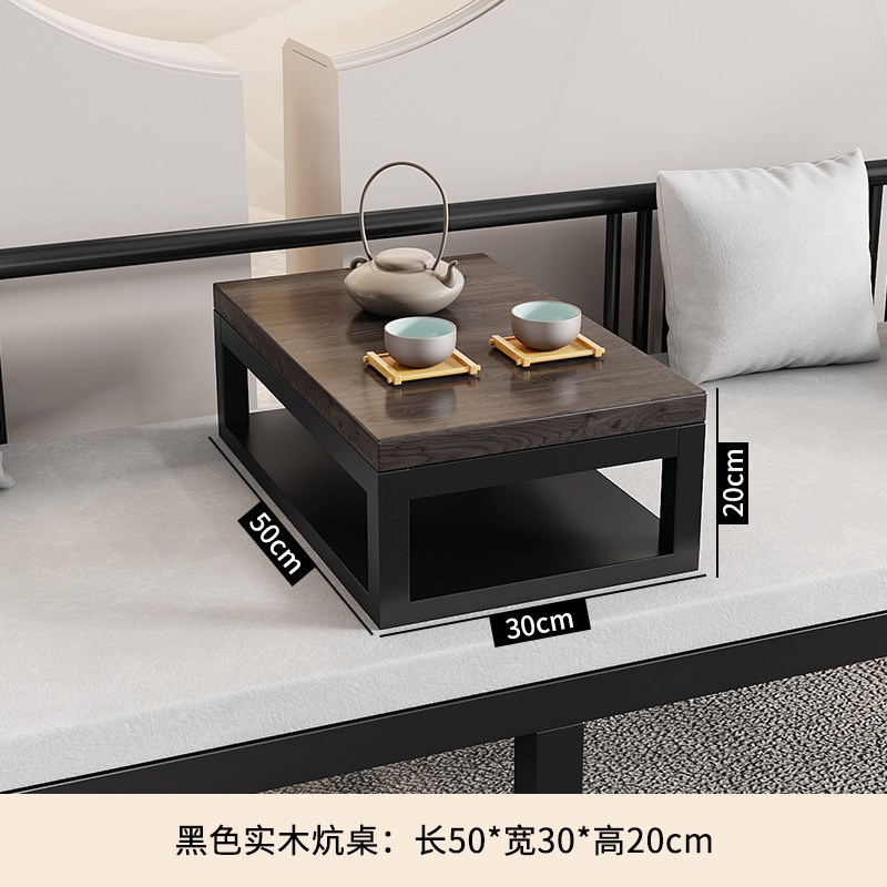 铁艺沙发轻奢组合现代简约布艺实木茶几办公室铁皮会客洽谈桌椅