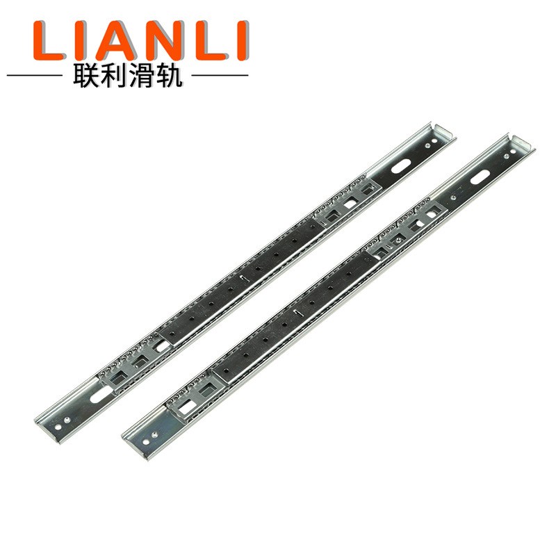 替换米思米KSRM45滑轨KSRT45线性抽屉滑轨IDD01-E27内滑滑轨